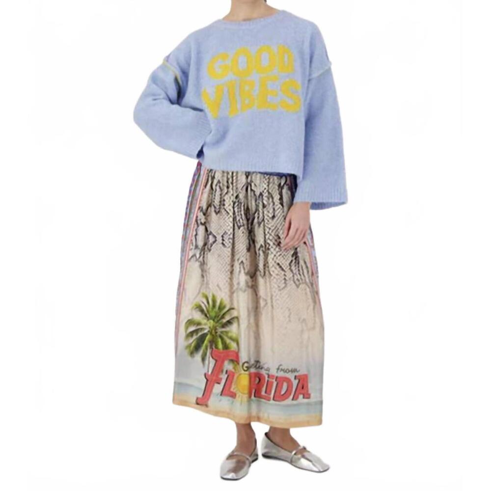 NEW ME369 long wide drop-sleeve sweater in good vibes